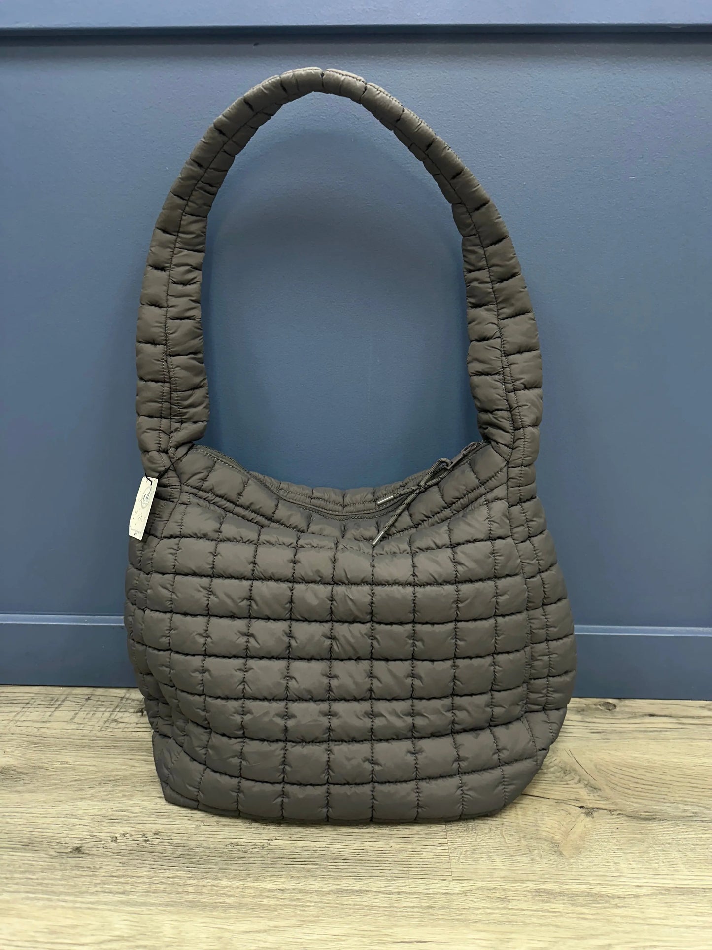 Leda Quilted Nylon Puffer Hobo Urban Expressions