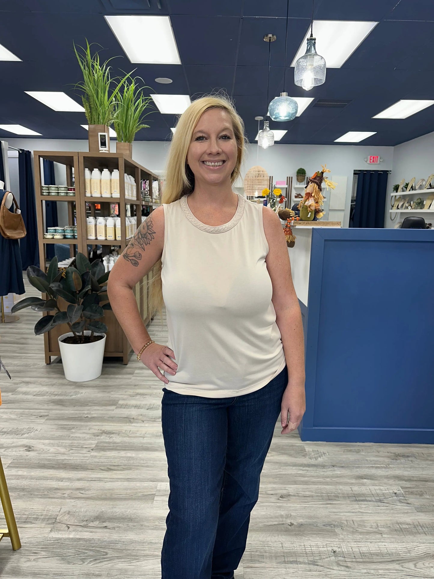 Ellen Braided Tank Doe & Rae