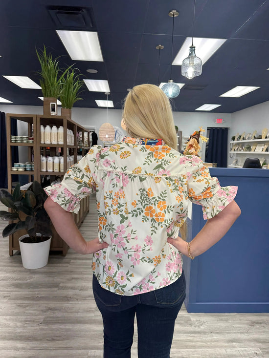 Marigold Meadow Top FashionWorks