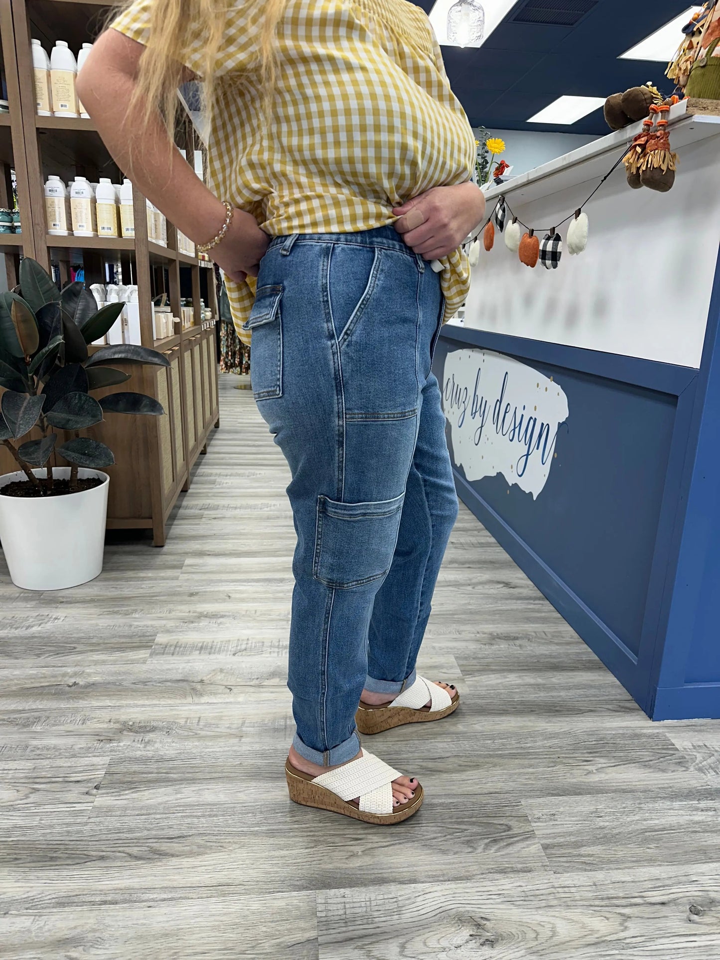 Blakely Cuffed Cargo Jogger Judy Blue