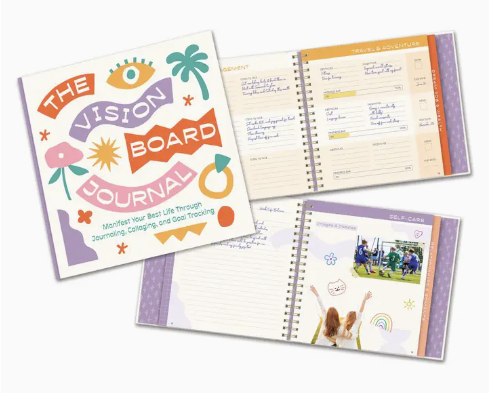 The Vision Board Journal Guided Journal