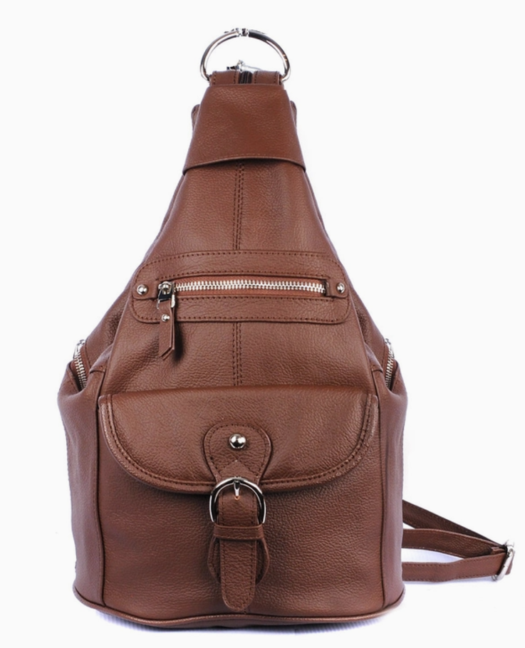 Retro Sling Backpack Roma Leathers