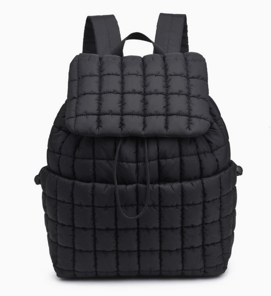 Alex Quilted Puffer Backpack Urban Expressions