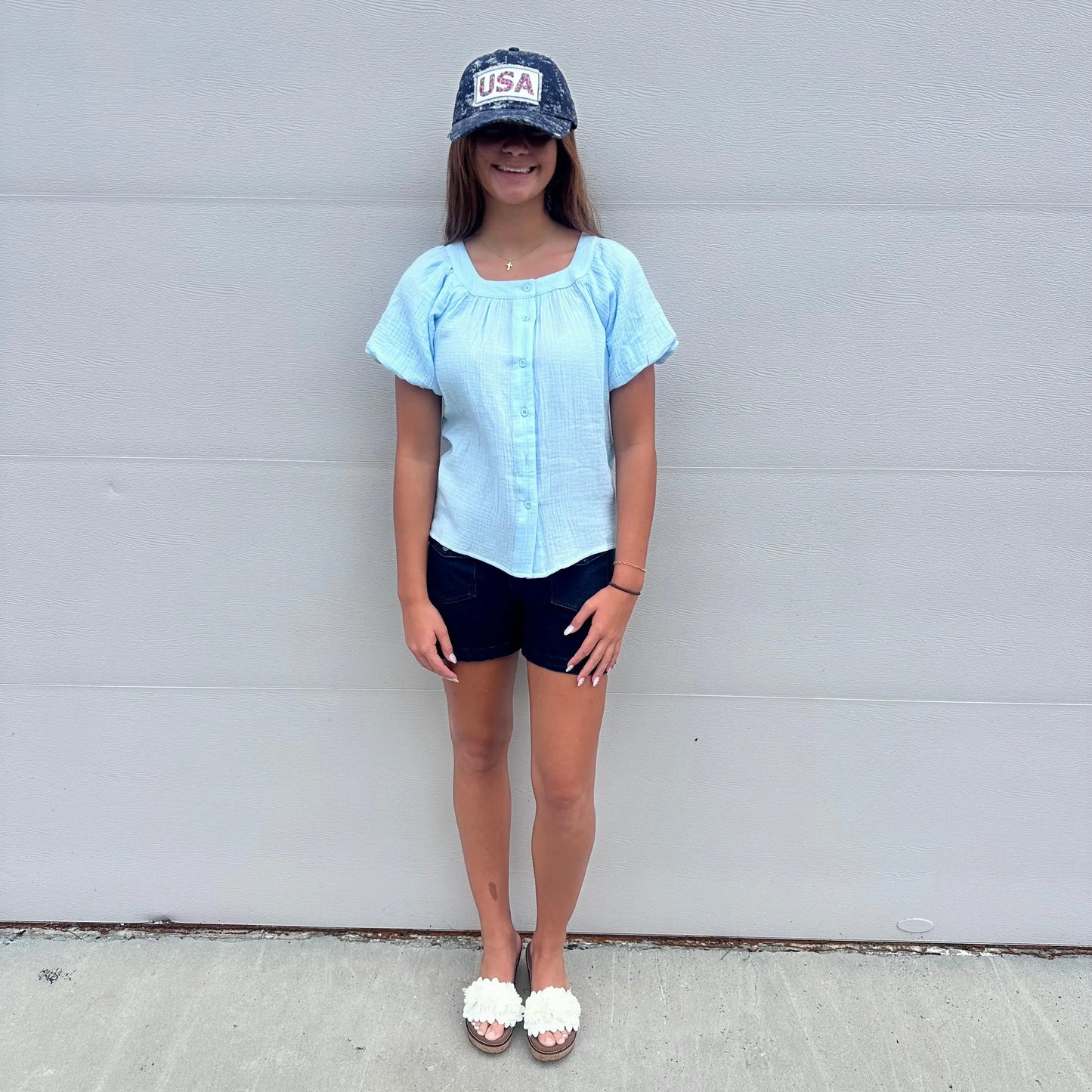 Solana Gauze Top MIkarose
