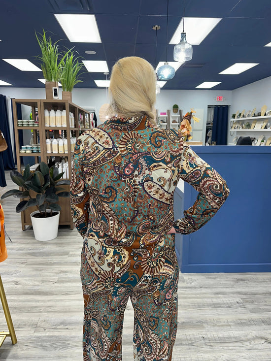 Chandler Paisley Shirt/Jacket current air