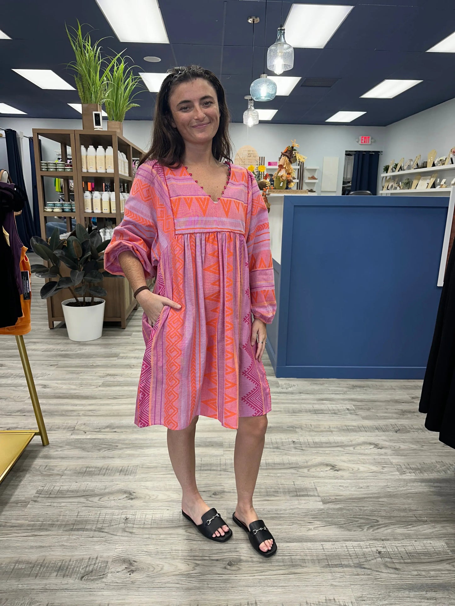 The Solara Sunset Dress ☀️🌺 Tribal