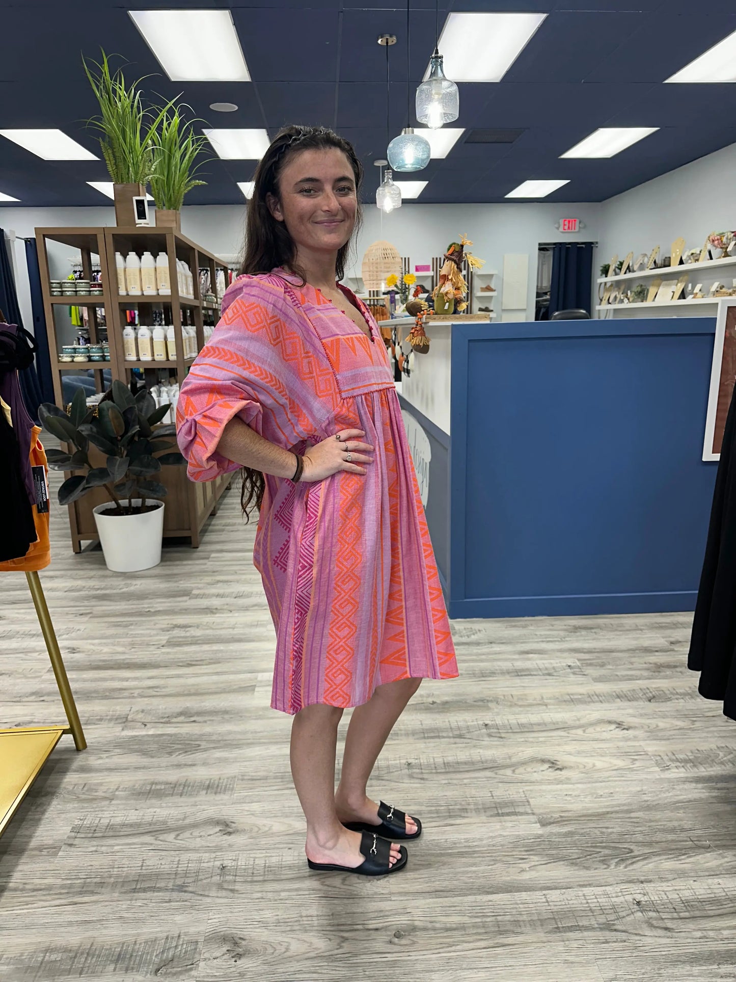 The Solara Sunset Dress ☀️🌺 Tribal