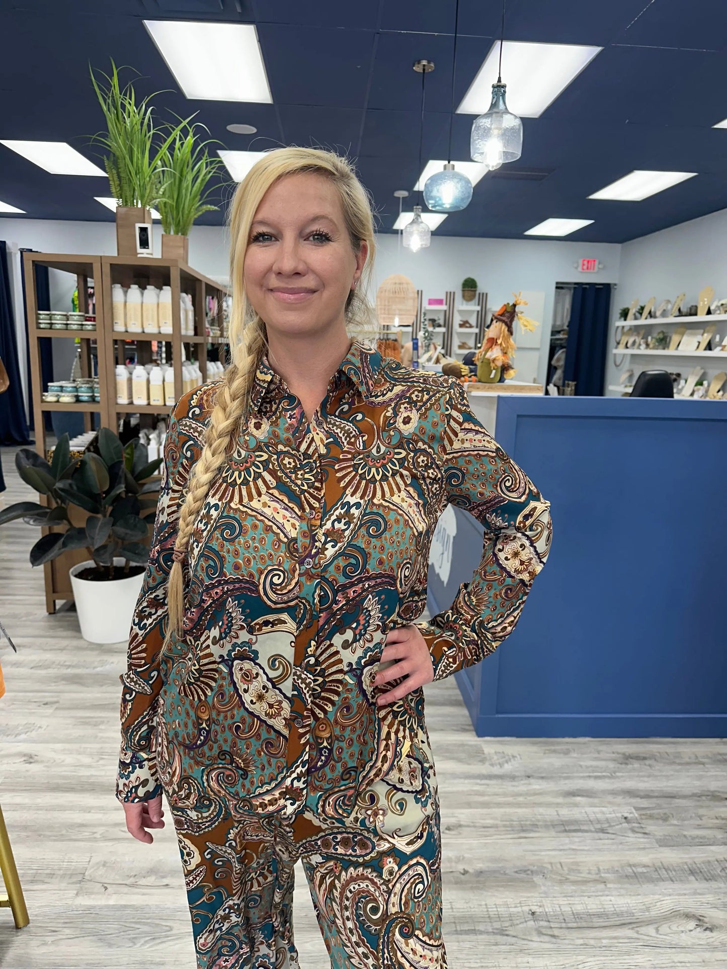 Chandler Paisley Shirt/Jacket current air