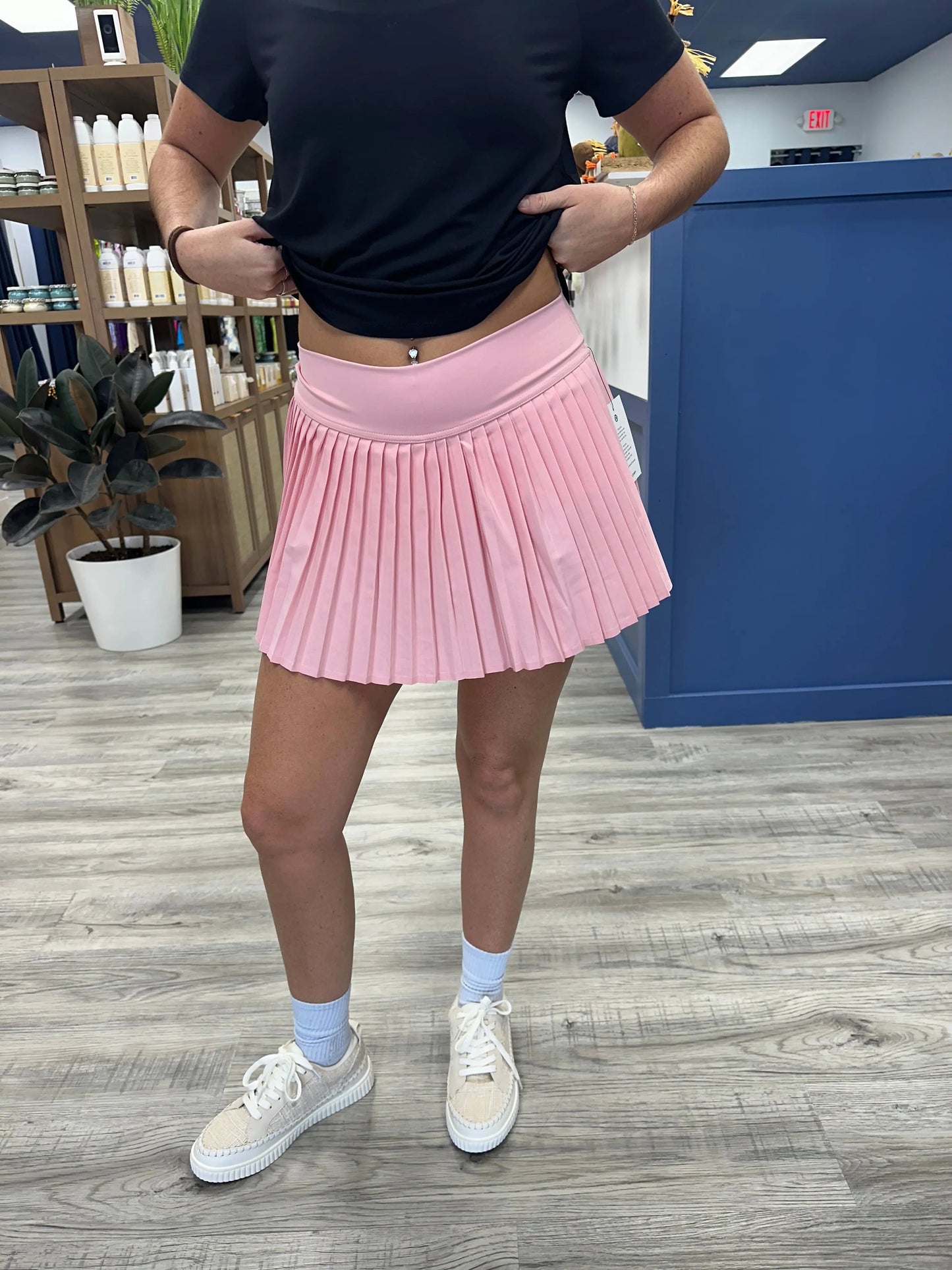 Kendall Pleated Skirt Multiple Colors Love Poem