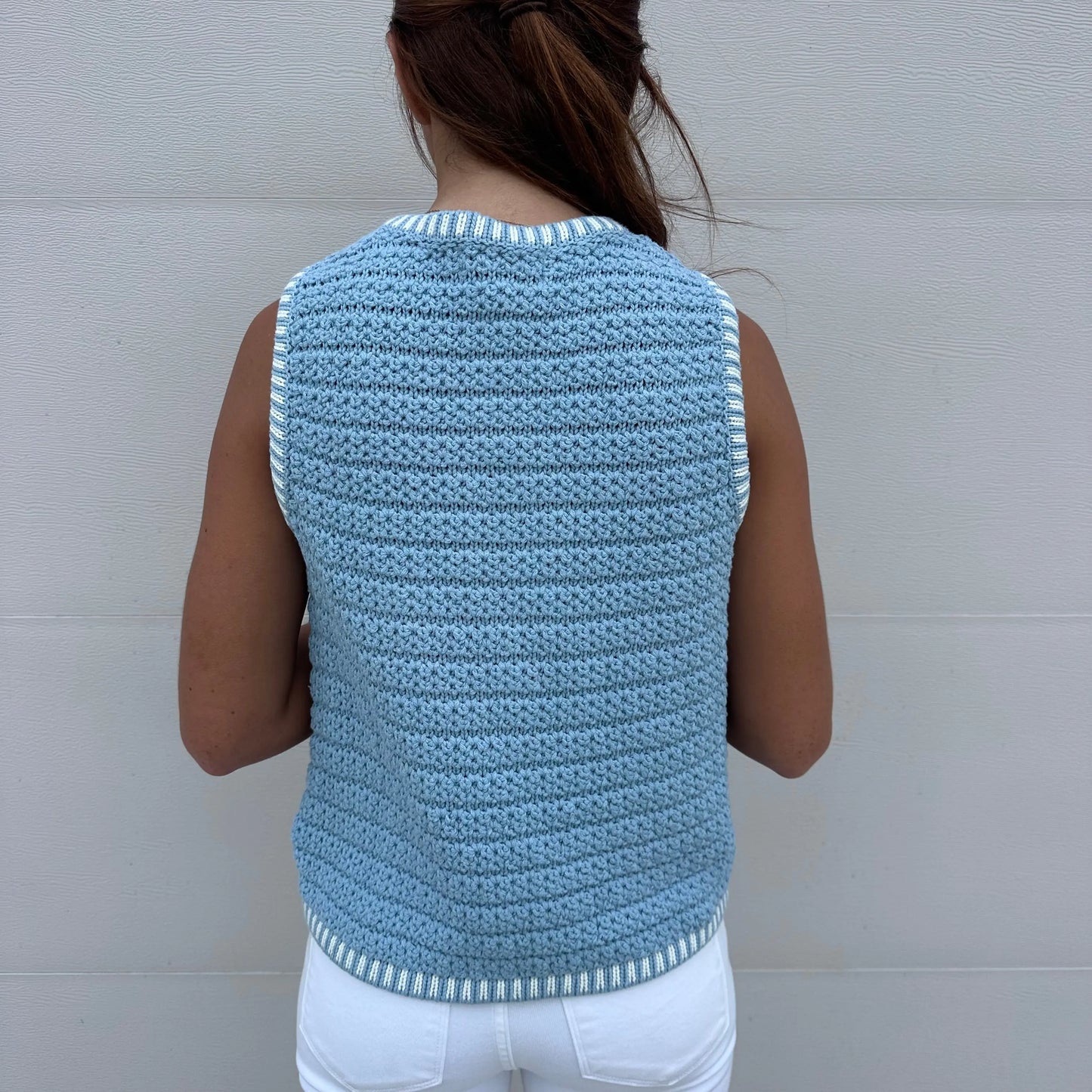 Daisy Sky Knit Tank Pinch
