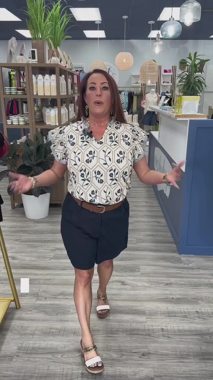 Willow Garden Flutter Top