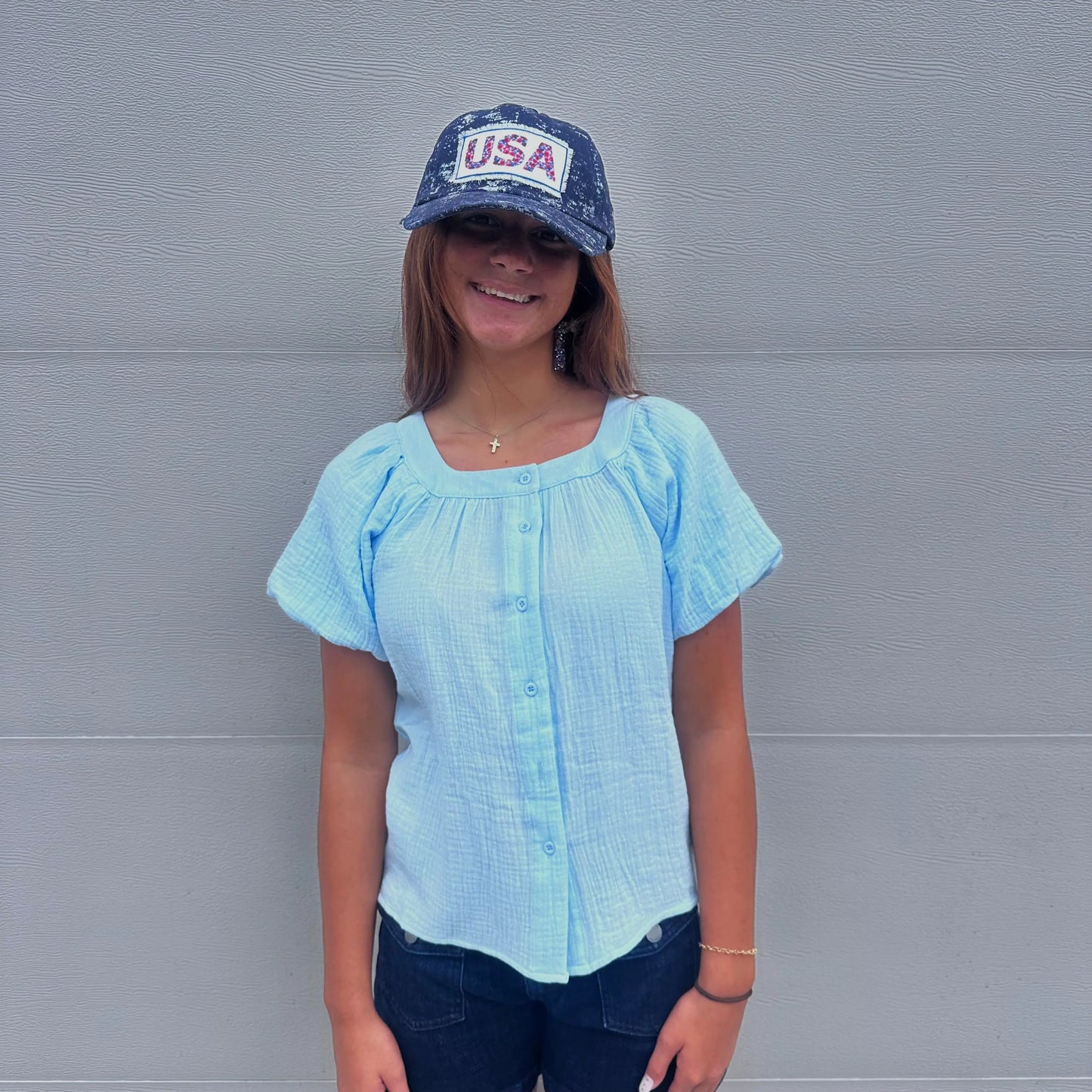 Solana Gauze Top MIkarose
