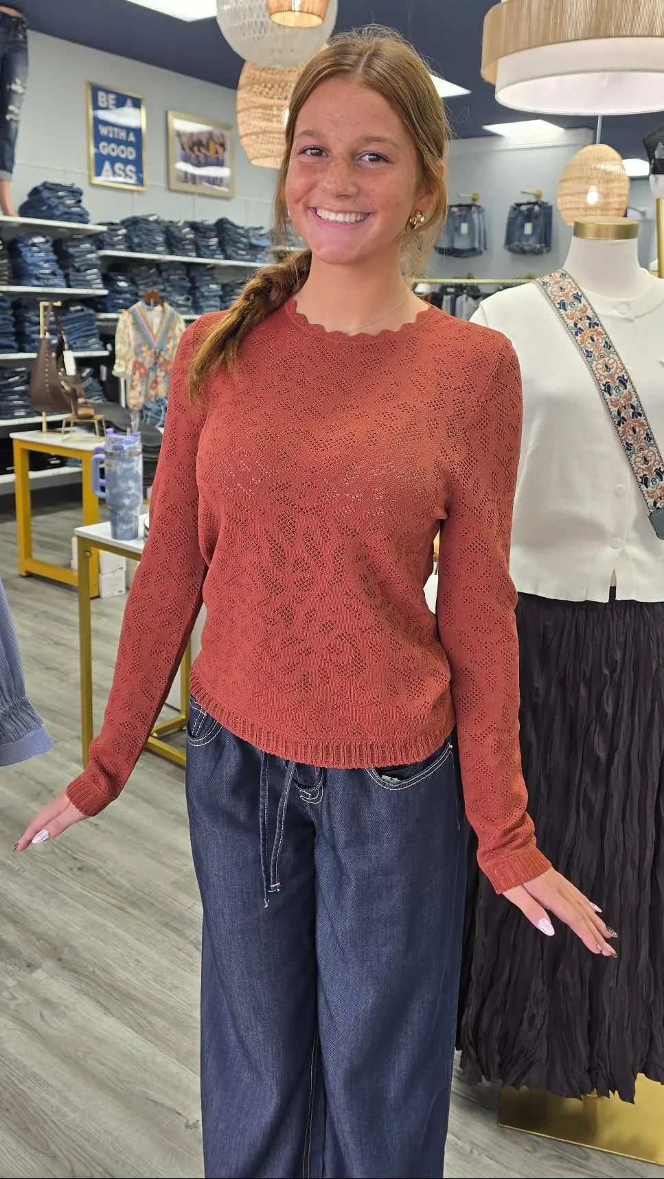 Daphne Knit Sweater current air