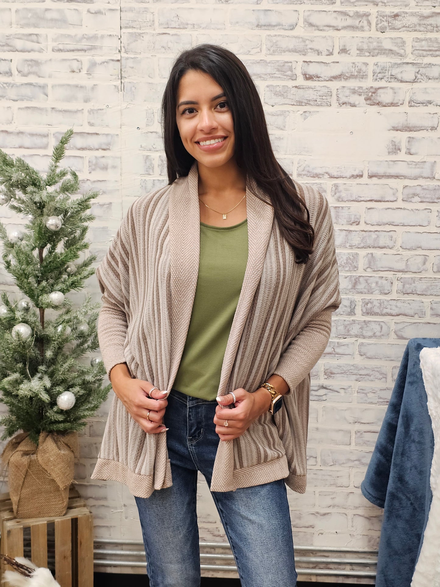 Beige Cardigan