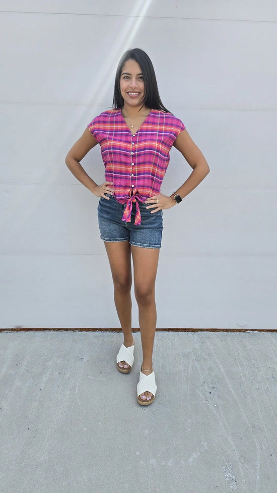 Haven HW Shield Back Pocket Shorts Judy Blue