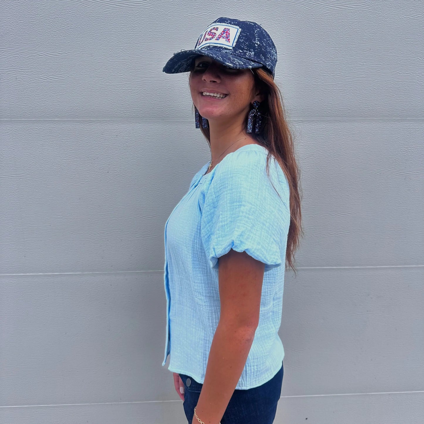 Solana Gauze Top MIkarose