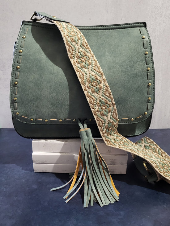 Load image into Gallery viewer, Bailey Crossbody w/Guitar Strap
