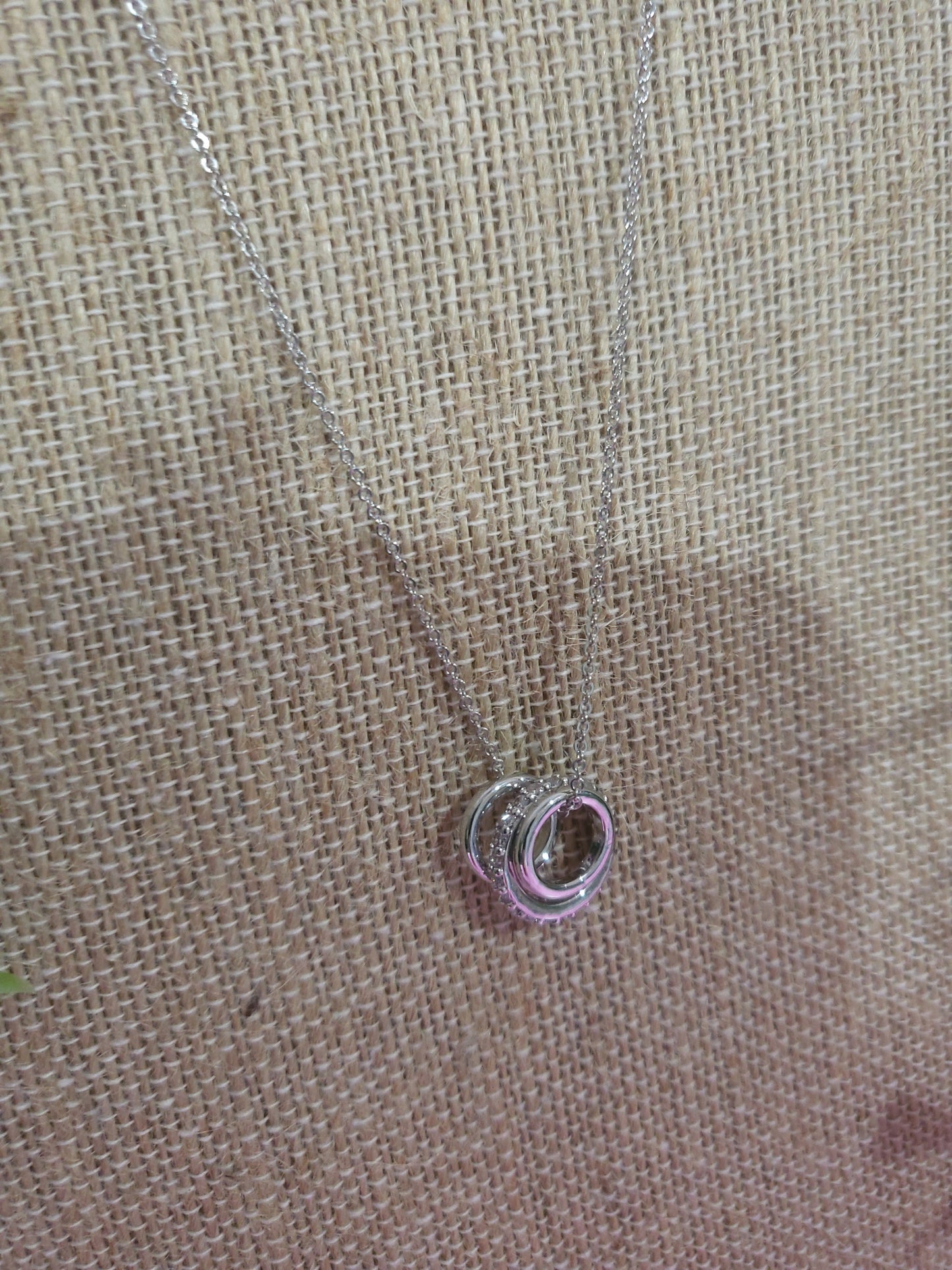 3 Rings Necklace