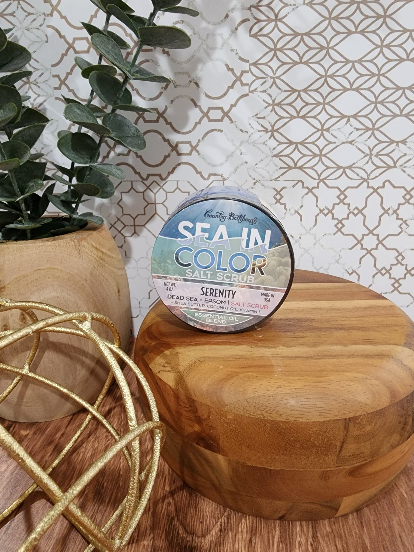 Sea In Color Salt Scrub - Serenity