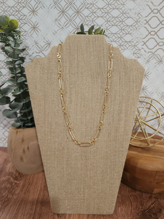 Circle Link Gold Chain