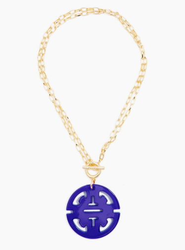 Load image into Gallery viewer, Blue Pendant Necklace
